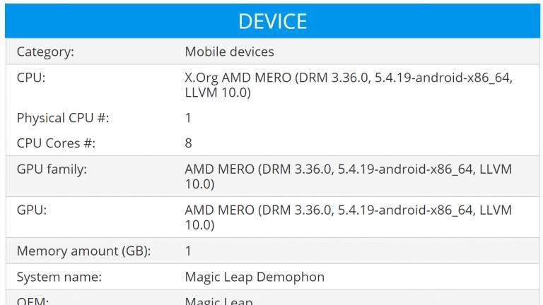 apu|疑似新款Magic Leap曝光：AMD定制APU，代号Demophon