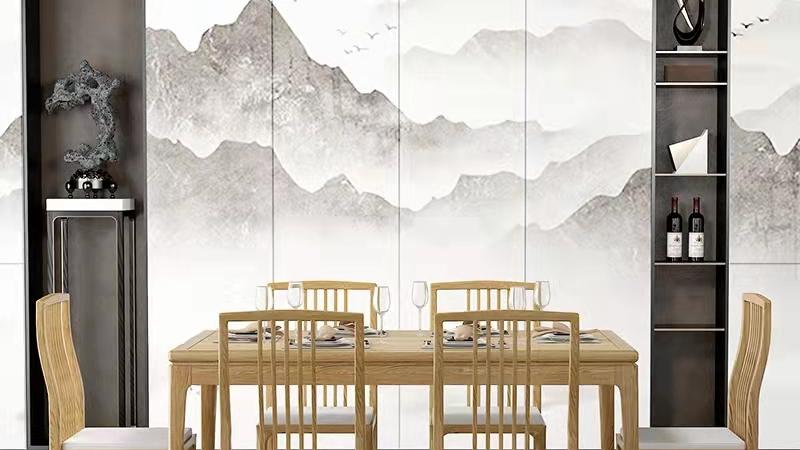 当优雅的胡桃木邂逅极简新中式，将会收获怎么样的生活之美？