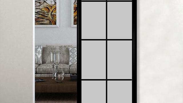 电视墙上有房门，不一定非要做隐形，分享4种设计方案，也挺漂亮