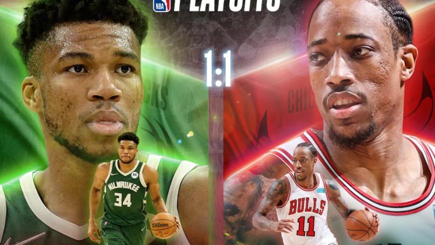 热火队|央视直播NBA季后赛！雄鹿客场挑战公牛，保罗带队求胜，热火争赛点