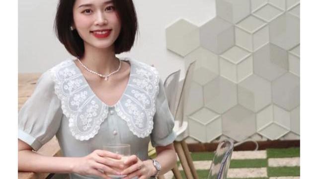 短发 短发妹子这样穿，优雅又高级，比长发造型看上去更完美