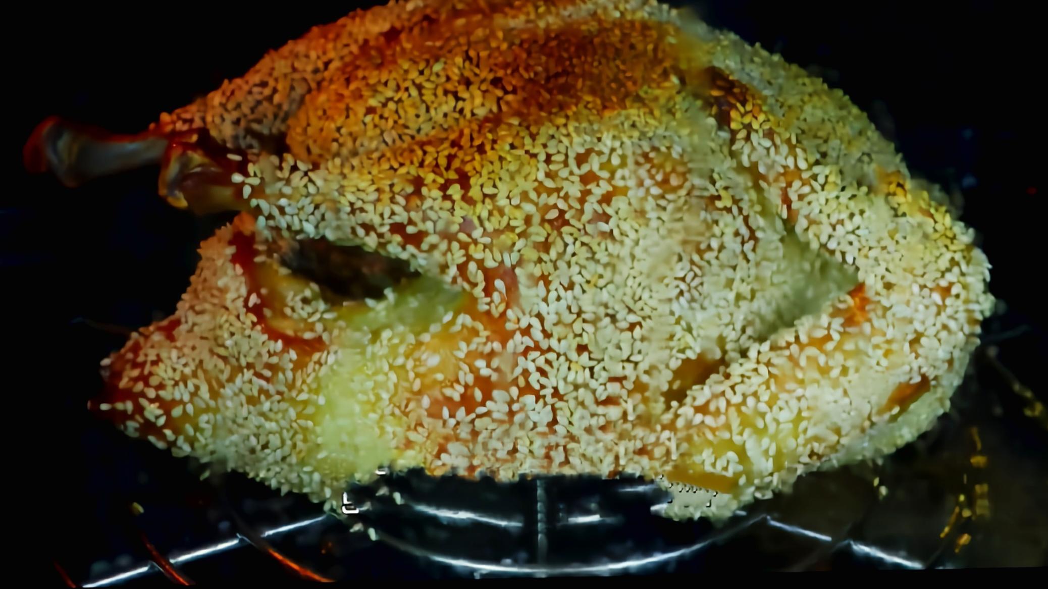芝麻|家庭烤箱自制芝麻烤鸡配方及详细做法