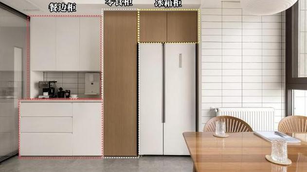 餐厅、厨房都好小，一不做二不休，合并到一起算了！果然方便不少