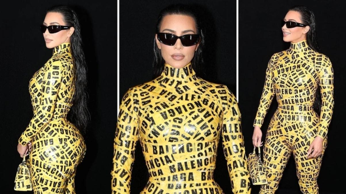 金·卡戴珊|金·卡戴珊分享“行走的胶带”幕后创作过程，五人鞍前马后忙翻天