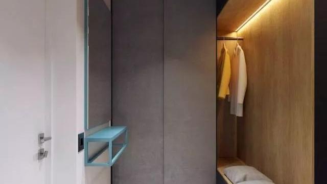 门厅鞋柜+衣柜的设计，实用又上档次，衣帽间都可以省了！