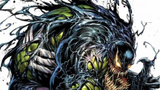 毒液|当毒液遇上浩克，这一版毒液浩克造型视觉冲击感十足！