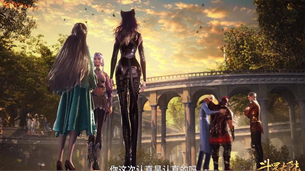 小舞|斗罗三美T部美感谁最绝？朱竹清穿皮衣都能看到弧度，小舞也不赖