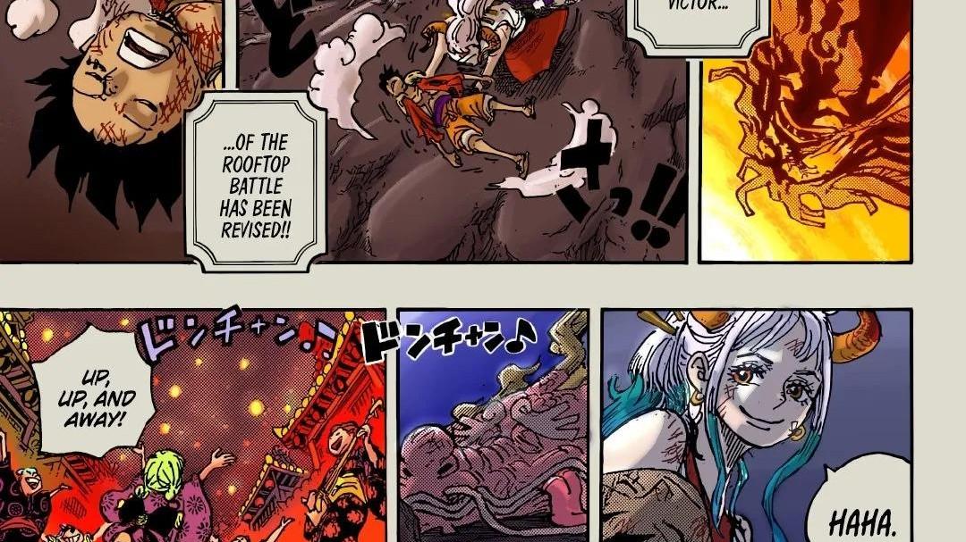 路飞|海贼王1051话情报：革命军首领龙登场了，黑胡子错失鱼鱼果实