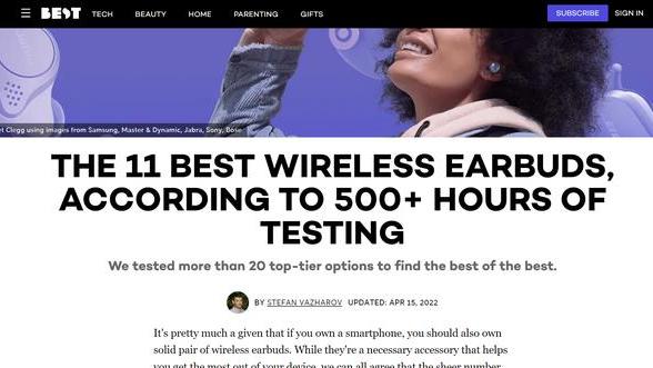 无线耳机|外媒根据500多个小时的测试，评选出11款最佳无线耳机