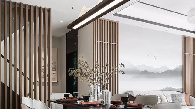130平新中式三居室，闲来知茶，静享岁月于写意间
