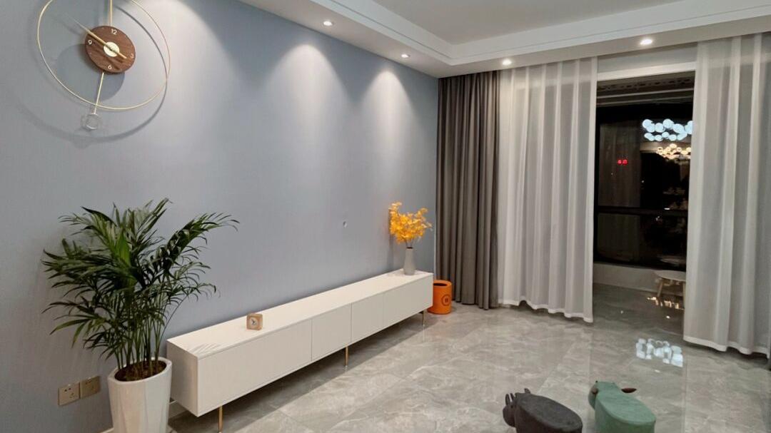 新房单单硬装花了8W，家具添置进来真心漂亮，很期待早点入住！