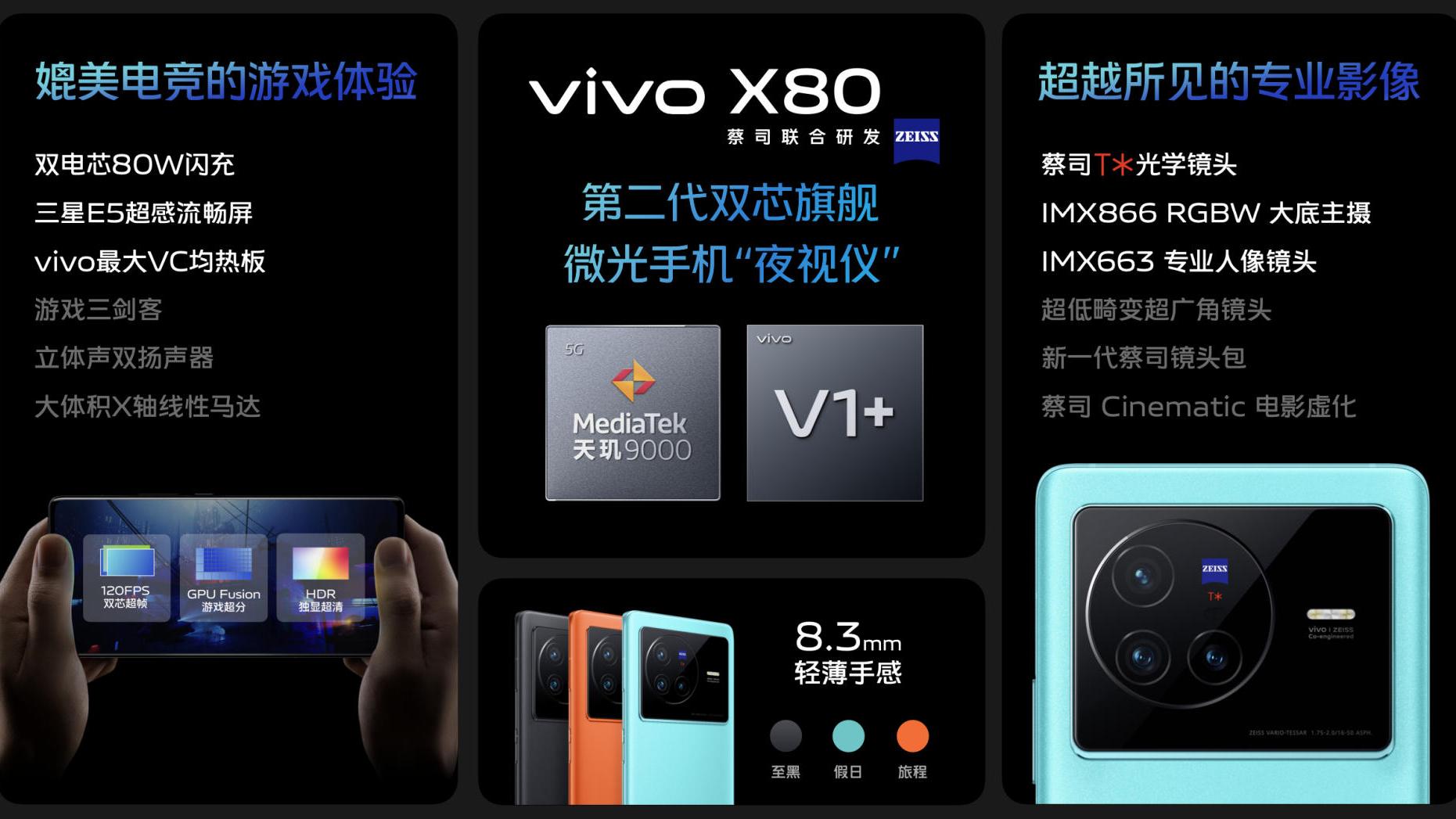 vivo x80|硬件配置全线拉满，这样的vivo X80方能称为“全能旗舰”