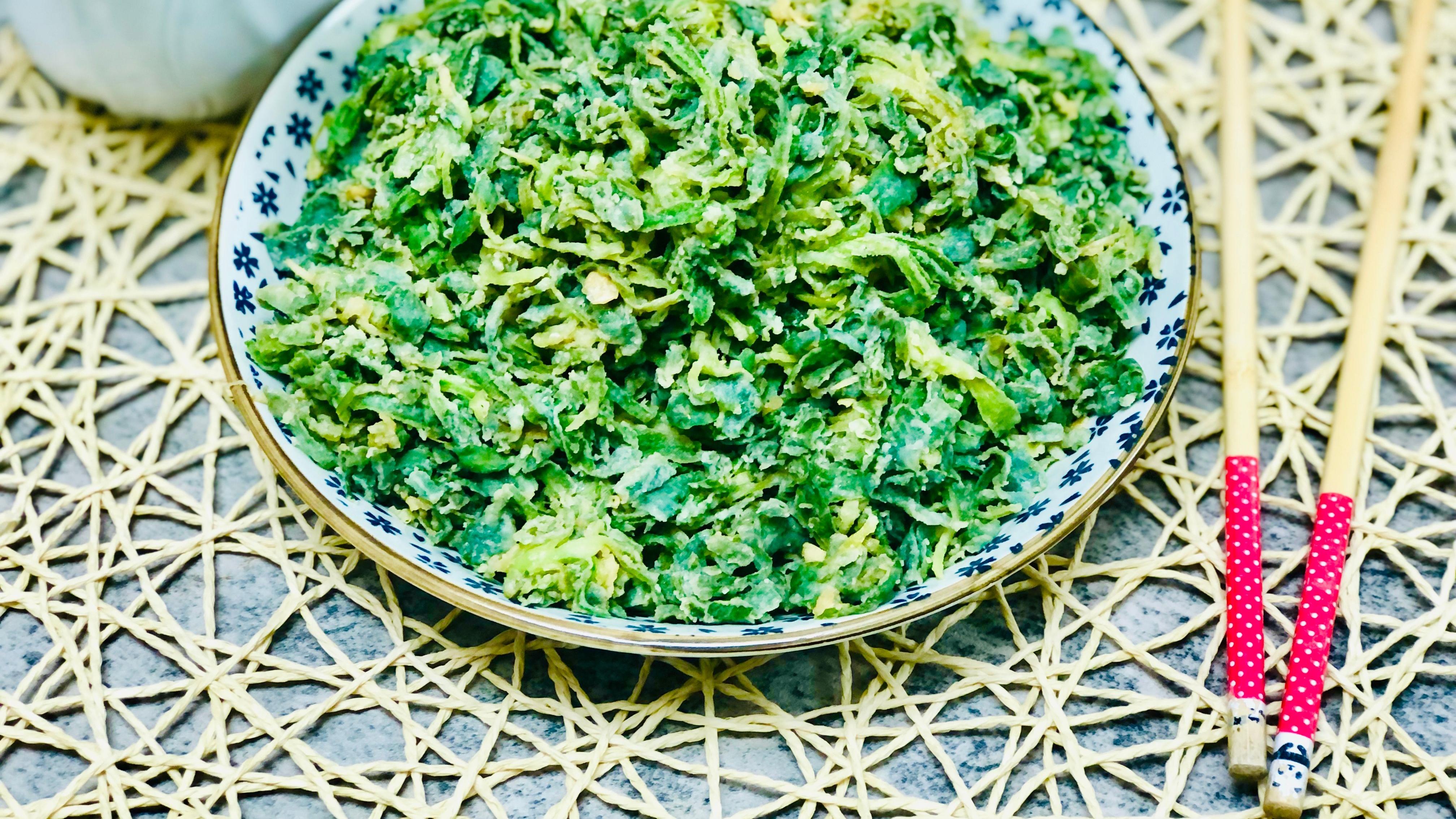 面条|初春时节，吃荠菜不如吃它，人称“面条菜”，上锅蒸着吃特别香