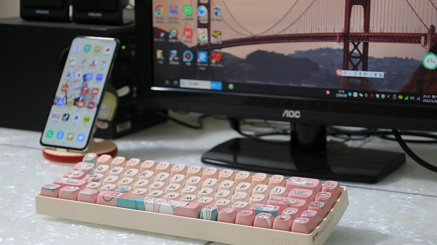 机械键盘|Lofree洛斐推出新款DIY机械键盘，个性化定制原来还能这样玩