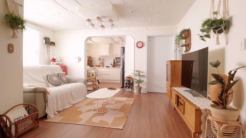 不到10万装完75㎡小家，与精致不沾边，只有自己才知道有多舒服