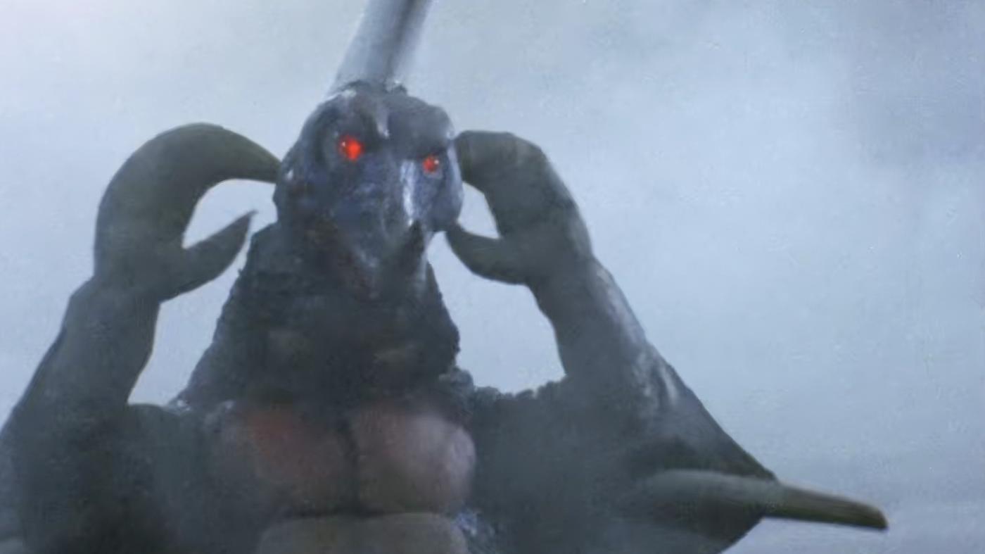 雷欧·奥特曼|雷欧奥特曼：怪兽仿制“赛文头镖”，雷欧上演空手接白刃！