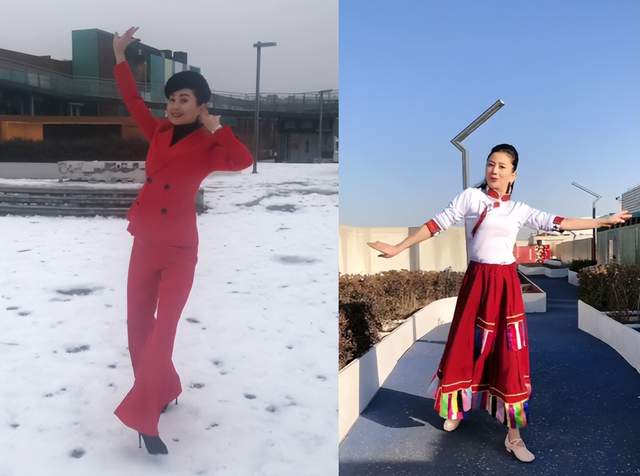 朱军|朱军妻子因疫情暂停培训课，在家跳舞大露美背，皮肤白皙身材太惊艳