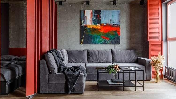 小伙买43㎡装修成工业风，看似像毛坯房，但这颜值真高级，满分