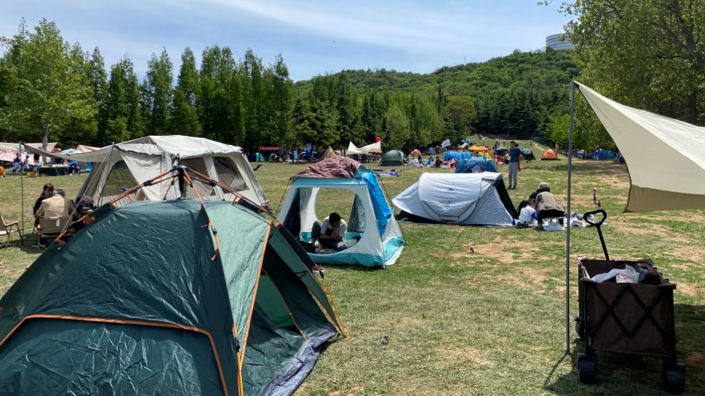 露营|“朋友圈里，有一半在露营” 记者调查大连露营市场