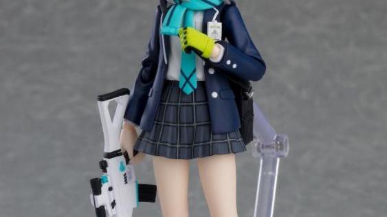 手办|碧蓝档案砂狼白子figma可动手办官图兽耳悍匪头套真正的武装jk