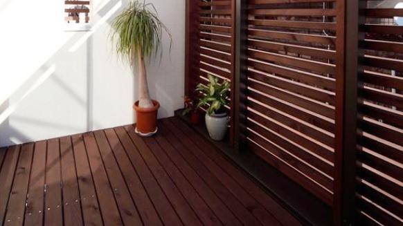 阳台淘汰实墙这样做，自带光影效果视觉感更好，仅1㎡也没局促感！