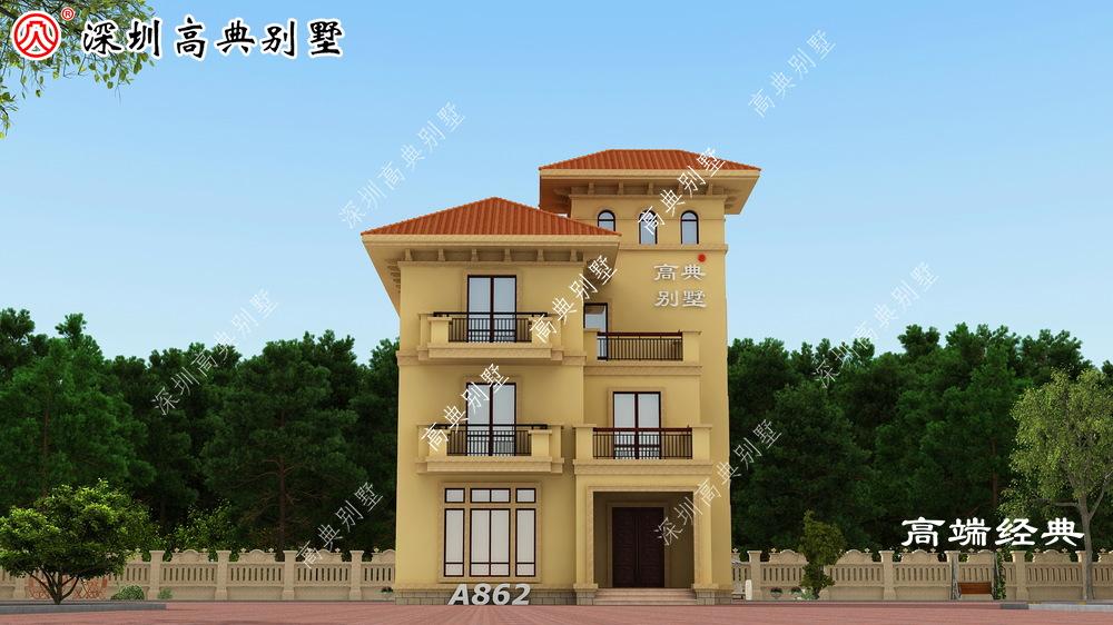 简欧设计，给人一种古典美，同时节省建筑成本