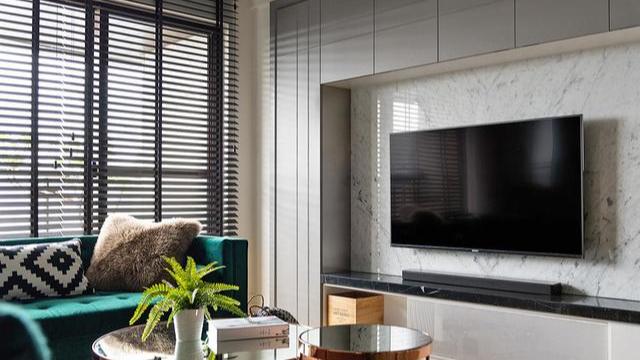 90后夫妻新家装修火了，82㎡，仅凭客厅就圈粉无数，忍不住晒晒