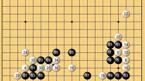 申真谞|农心杯，芈昱廷真黑，白30，34给申真谞挖下可怕的陷阱！