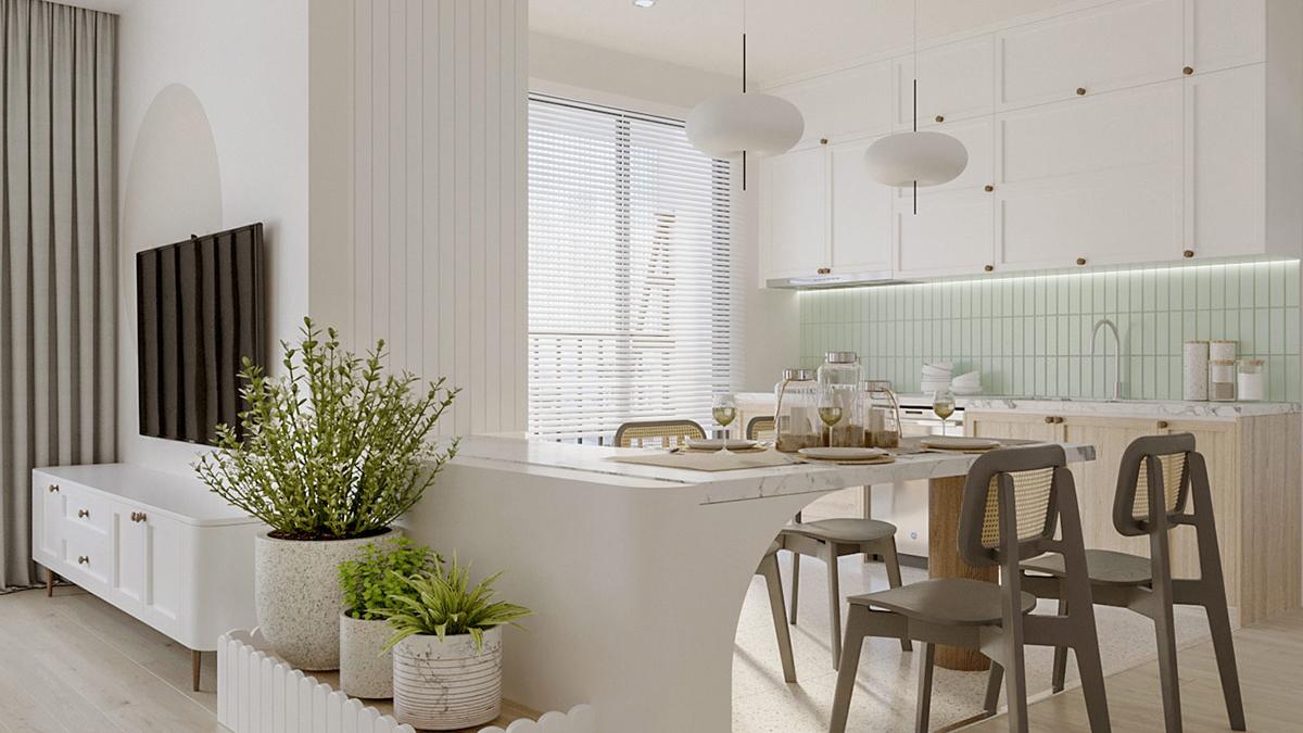 白色北欧风装修，清新自然有格调！