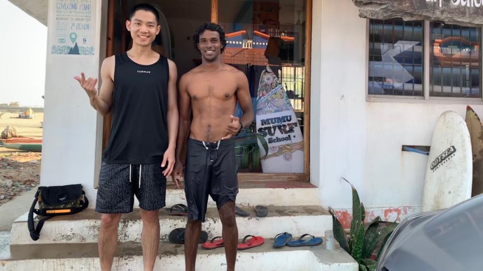 日月湾|张海梁——被彪马、华为看中的冲浪男孩