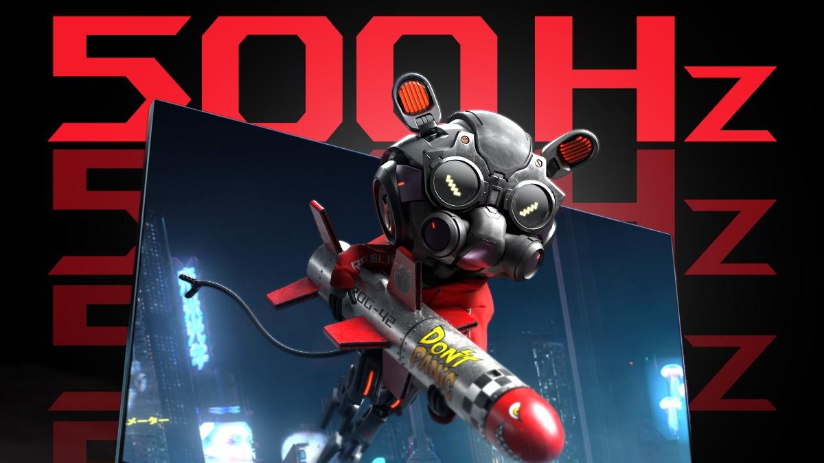 显示器|ROG 500Hz电竞显示器新品问世，超能实力突破桎梏