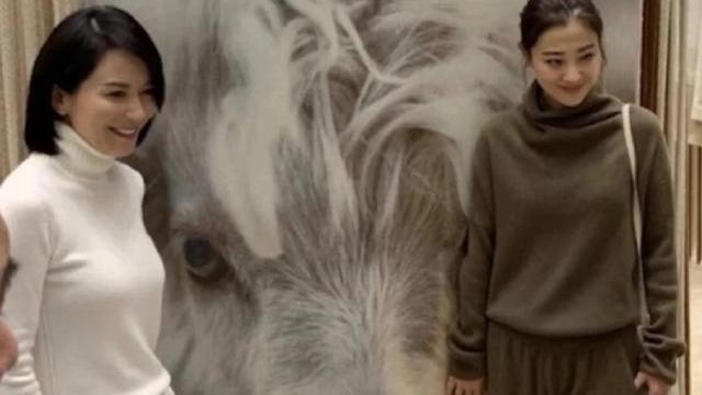 梅婷|46岁的梅婷和52岁的俞飞鸿同框，看到线下生图，网友：到底是不同