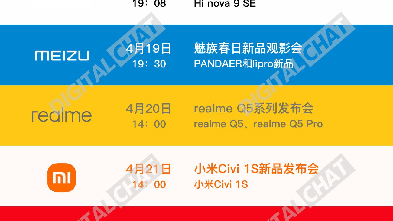 小米科技|4月新机扎堆发布，品类广跨度大，想换新机的朋友不妨做个等等党