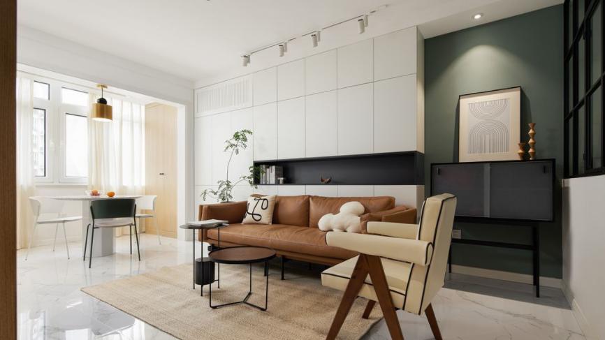 巧妙把两居变三居，还有孩子的私密玩耍区，彼此都能相互照应