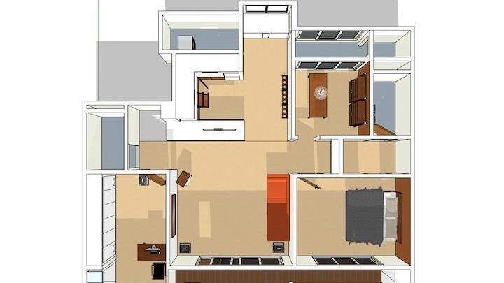 受不了996的生活，全家搬迁远郊89平老房，养7只猫！太解乏了