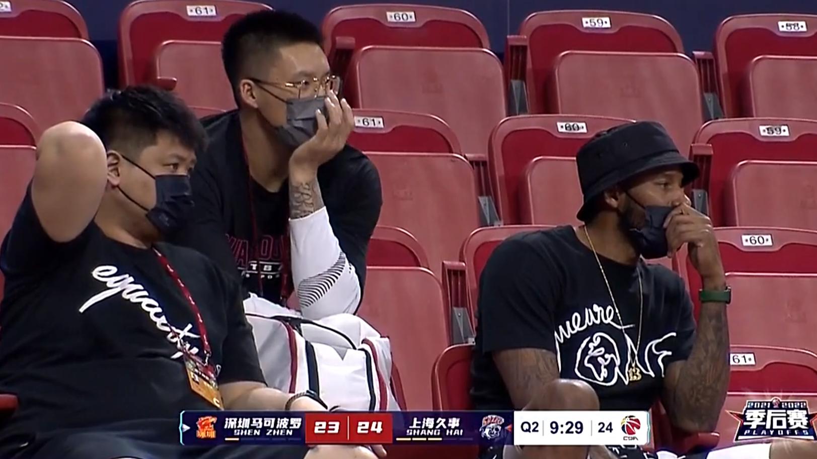 琼斯|沈梓捷内讧后遗症，上海横扫深圳晋级，广东球员观战，无视辽宁？