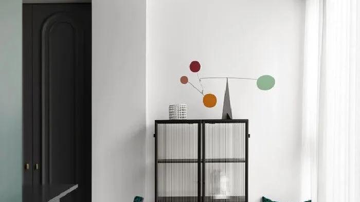 89㎡混搭风，巧妙利用墙体凹陷设置阅读角，打造开放通透的空间！