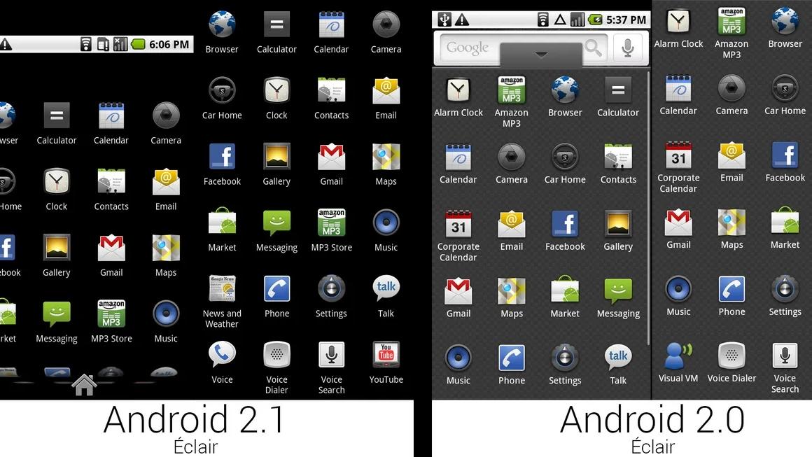 折叠屏|最难用的安卓系统版本：Android 2.1
