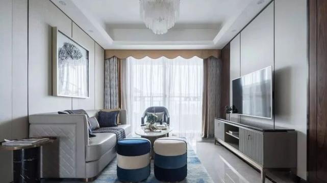 110平中式风三居室，有一种华丽与禅意气质