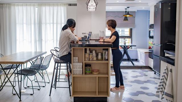 她拒绝循规蹈矩，80㎡简约风格多处开放设计，全屋一股“宜家味”