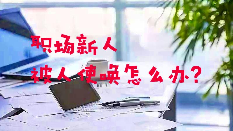 |职场新人被人使唤怎么办？