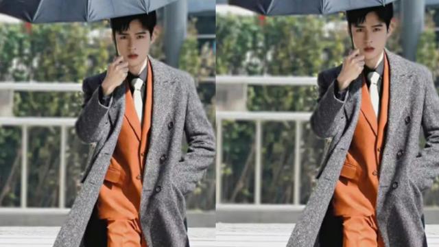 龚俊|龚俊的撑伞照也太带感了吧！可甜可美可霸气十足的男孩，谁能不爱