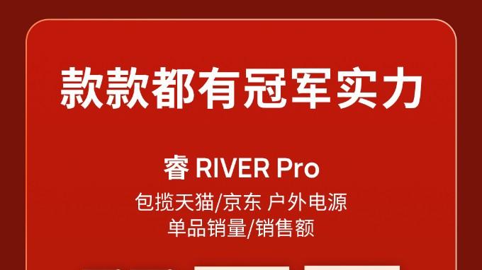 户外电源行业持续火爆，正浩EcoFlow双11火力全开，稳居三大电商平台No.1