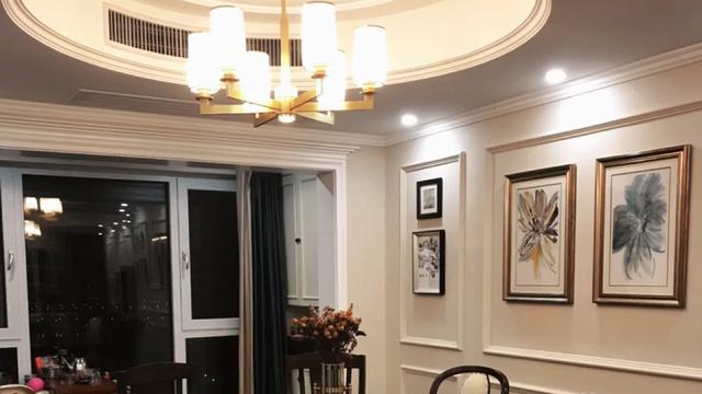 126平米的新房装修，美式风格超温馨美观，婆婆来了都说好看