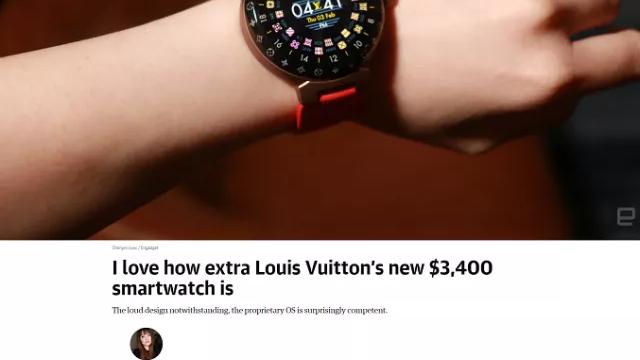 LV推最潮智能手表！28800元，支持鸿蒙好评如潮