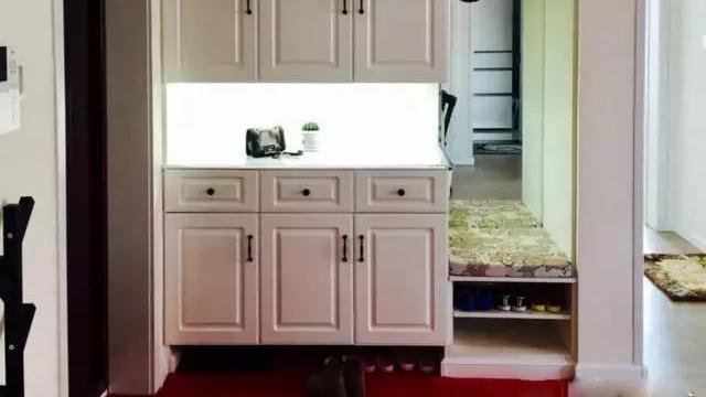 以后有房子了，入户鞋柜也要这样装，美观而且实用，特别喜欢