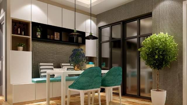 新房餐厅装修别买老圆桌了，年轻人都用它替代，好看又省空间