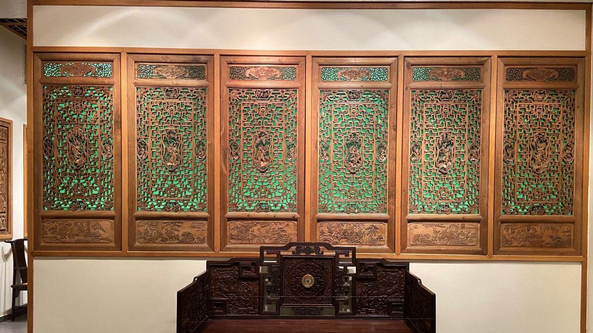 观复门窗馆：精致到令人发指，扯不断人物故事纹窗