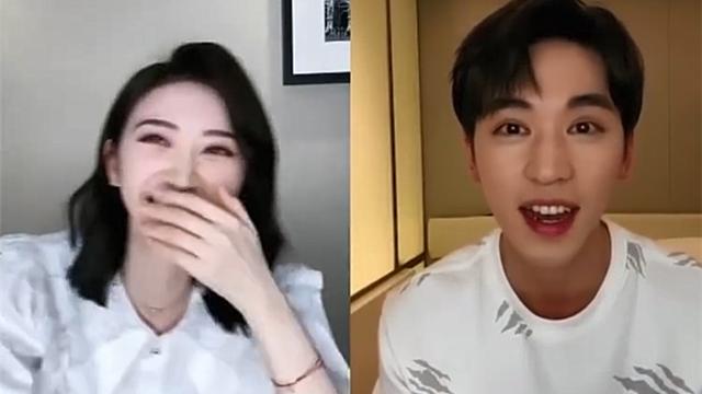 许魏洲|许魏洲官宣结婚喜讯，景甜疑早就知情，在直播时差点说漏嘴