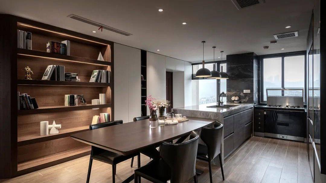 复古港风，都市精英偏爱的冷硬派家装